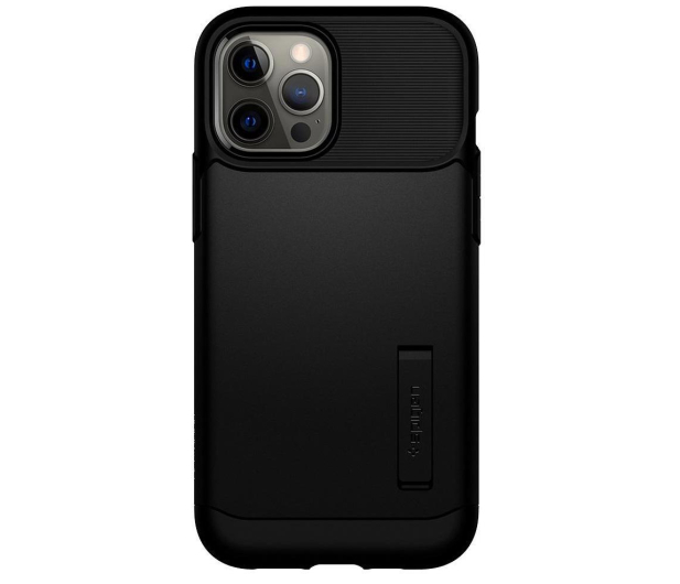 SPIGEN Etui Slim Armor do iPhone 12 Pro Max black - 1380795 - zdjęcie